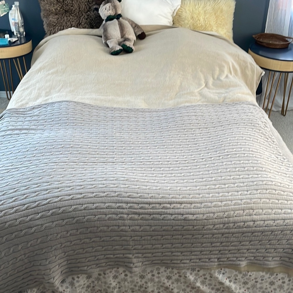 Lauren by RL cotton throw blanket